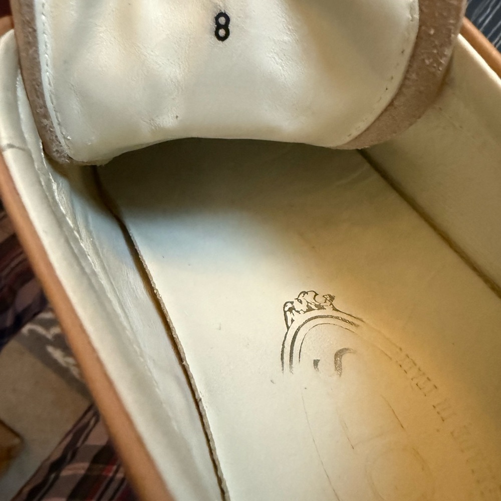 Tod's Tan Leather Flats almost new - Picture 9 of 9